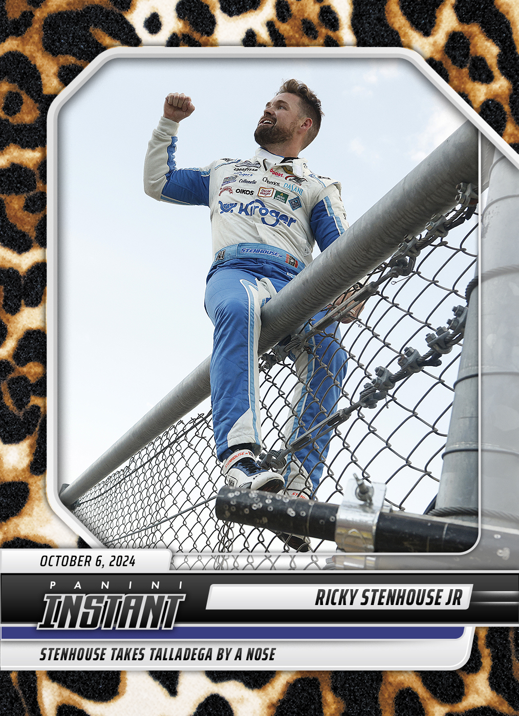Ricky Stenhouse Jr. - 2024 Panini Instant NASCAR #8 - Jaguar /10
