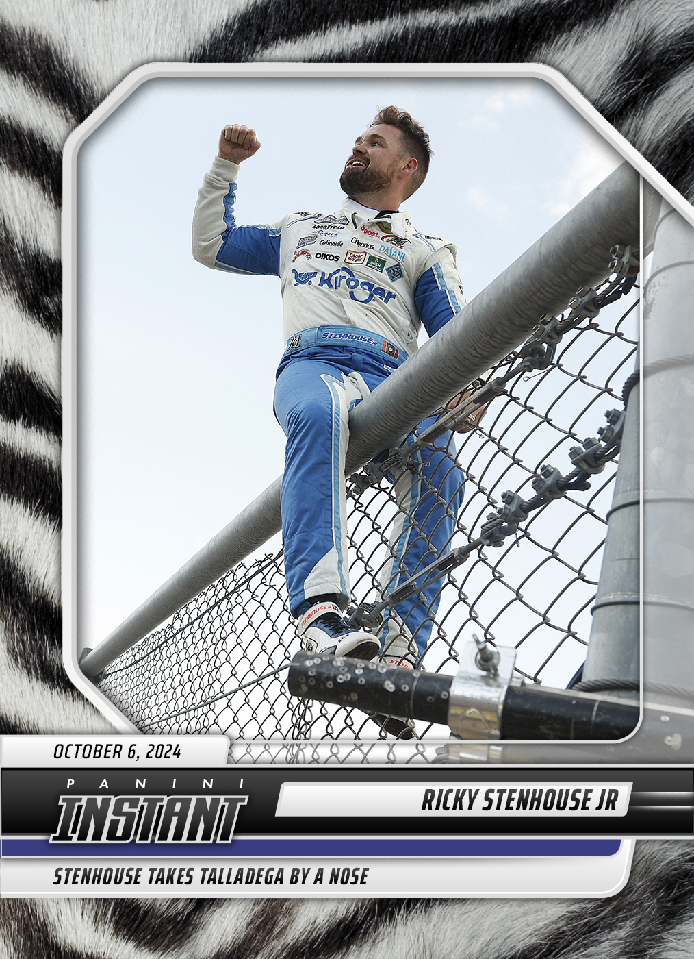 Ricky Stenhouse Jr. - 2024 Panini Instant NASCAR #8 - White Tiger /5