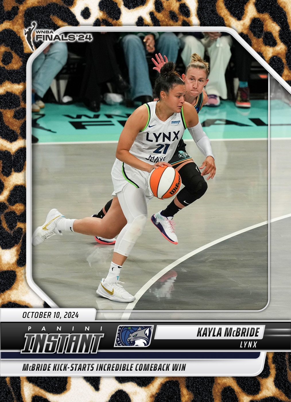 Kayla McBride - 2024 Panini Instant WNBA #262 - Jaguar /10