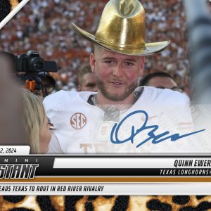Quinn Ewers - 2024 Panini Instant College Football #QEC - Jaguar /10 Auto