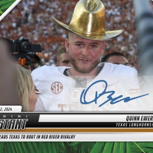 Quinn Ewers - 2024 Panini Instant College Football #QEC - Jungle /25 Auto