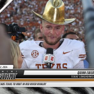 Quinn Ewers - 2024 Panini Instant College Football #QEC - White Tiger /5