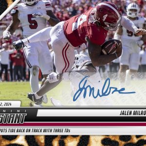 Jalen Milroe - 2024 Panini Instant College Football #JME - Jaguar /10 Auto