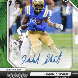 J. Michael Sturdivant - 2024 Panini Instant College Football #JMSA - Jungle /25 Auto