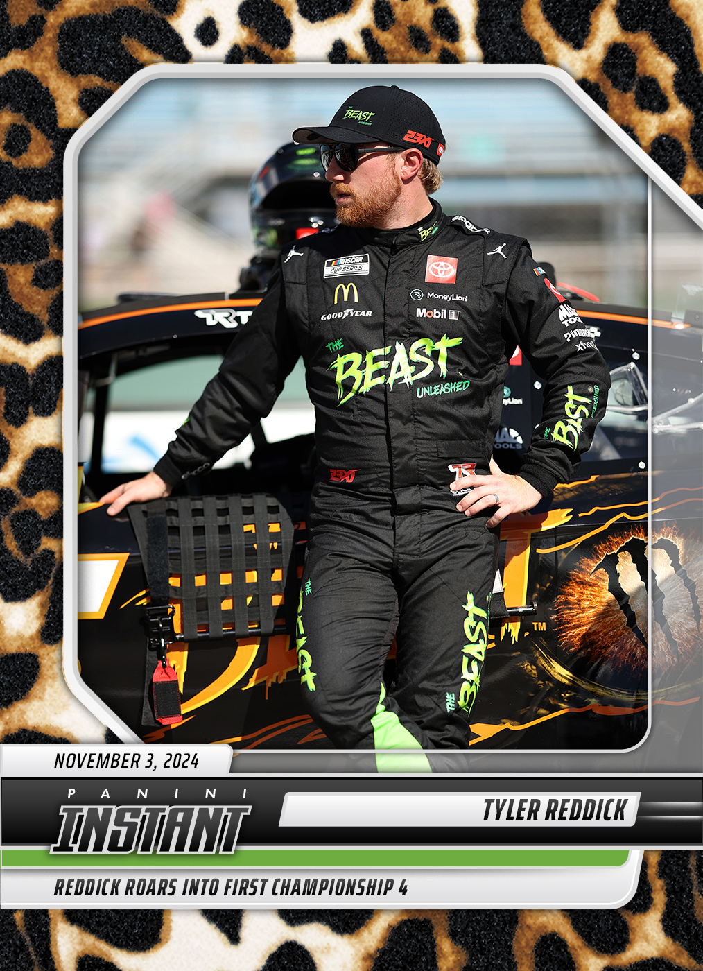 Tyler Reddick - 2024 Panini Instant NASCAR #12 - Jaguar /10