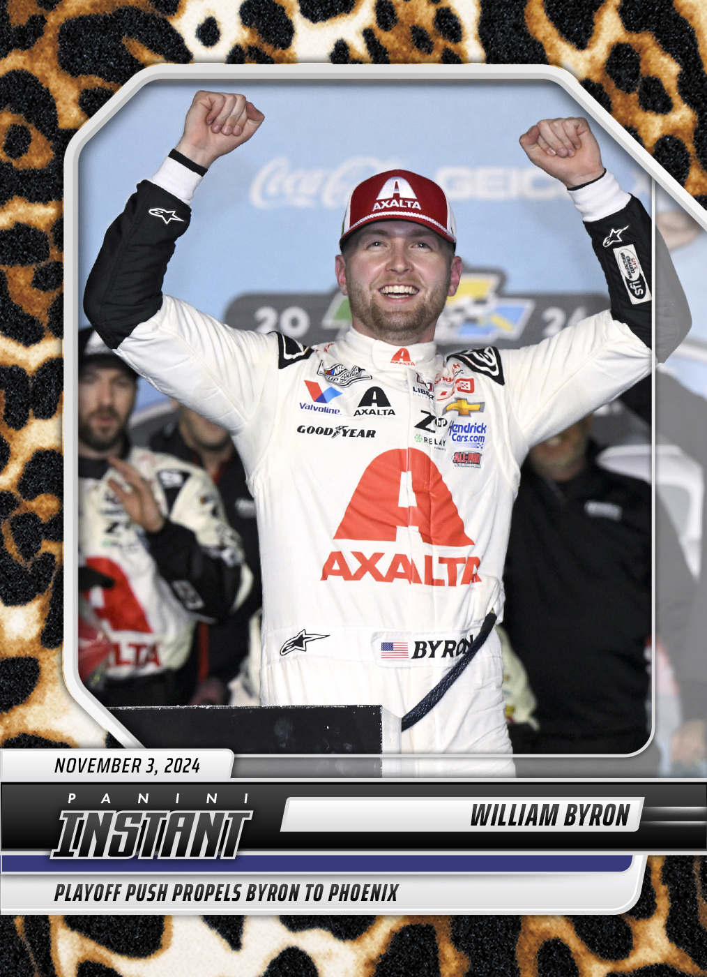 William Byron - 2024 Panini Instant NASCAR #13 - Jaguar /10