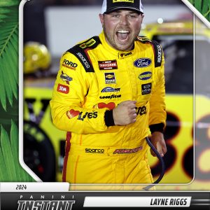 Layne Riggs - 2024 Panini Instant NASCAR #18 - Jungle /25