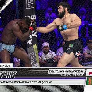 Dovletdzhan Yagshimuradov - 2024 Panini Instant PFL #38 - White Tiger /5