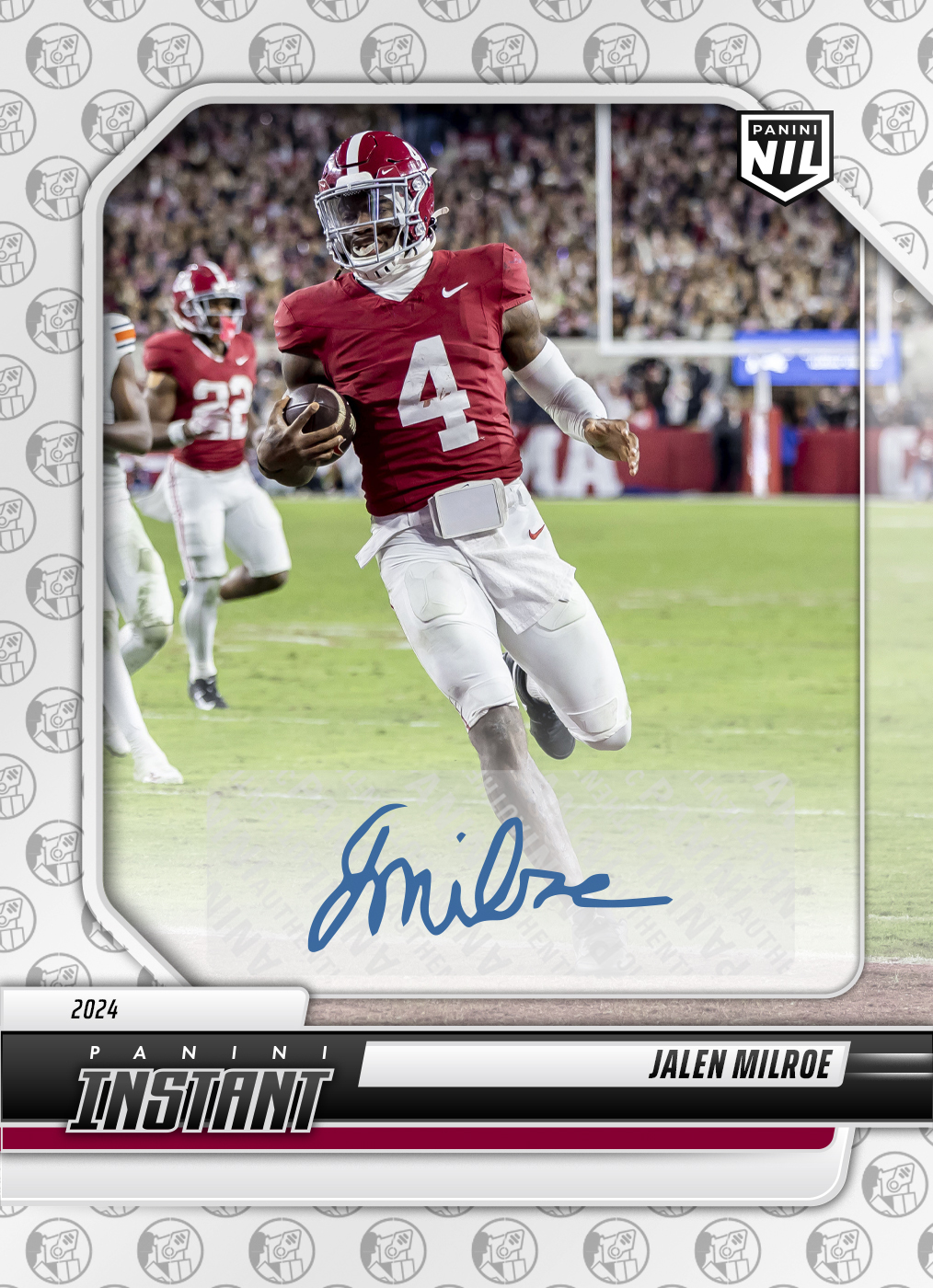 Jalen Milroe - 2024 Panini Instant College Football #IAOE-1 - Open Edition Auto