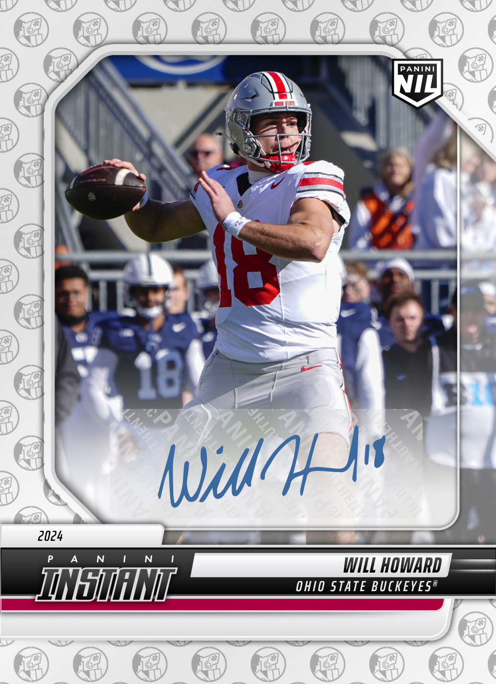 Will Howard - 2024 Panini Instant College Football #IAOE-2 - Open Edition Auto