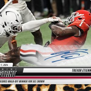 Trevor Etienne - 2024 Panini Instant College Football #TEB - Jaguar /10 Auto