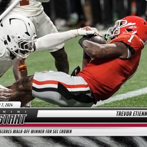 Trevor Etienne - 2024 Panini Instant College Football #TEB - White Tiger /5