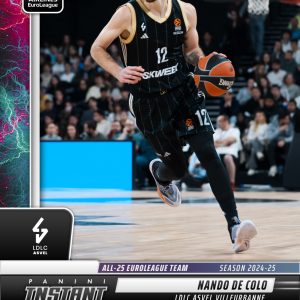 Nando De Colo - 2024-25 Panini Instant Turkish Airlines EuroLeague All-25 EuroLeague Team #ALL25-1 - Lightning /5