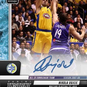 Nikola Vujcic - 2024-25 Panini Instant Turkish Airlines EuroLeague All-25 EuroLeague Team #ALL25-5 - Water /10 Auto
