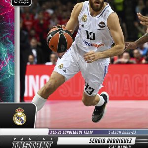 Sergio Rodriguez - 2024-25 Panini Instant Turkish Airlines EuroLeague All-25 EuroLeague Team #ALL25-8 - Lightning /5