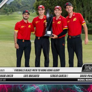 Fireballs GC - 2025 Panini Instant LIV Golf #87 - Lightning /5