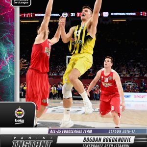 Bogdan Bogdanovic - 2024-25 Panini Instant Turkish Airlines EuroLeague All-25 EuroLeague Team #ALL25-20 - Lightning /5