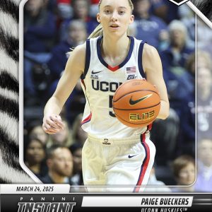 Paige Bueckers - 2024 Panini Instant College Basketball #PBF - White Tiger /5