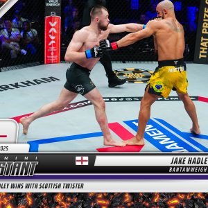Jake Hadley - 2025 Panini Instant PFL #10 - Magma 1/1