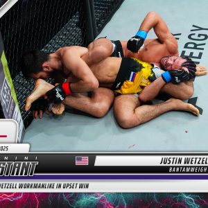 Justin Wetzel - 2025 Panini Instant PFL #12 - Lightning /5