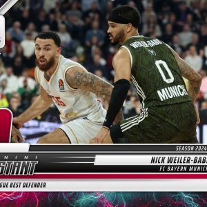 Nick Weiler-Babb - 2024-25 Panini Instant Turkish Airlines EuroLeague #17 - Lightning /5