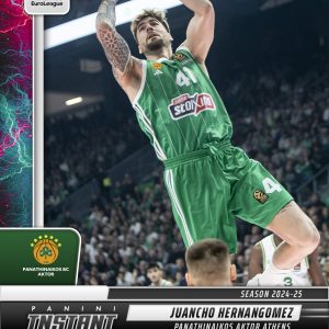 Juancho Hernangomez - 2024-25 Panini Instant Turkish Airlines EuroLeague #20 - Lightning /5