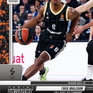 Theo Maledon - 2024-25 Panini Instant Turkish Airlines EuroLeague #21 - Magma 1/1