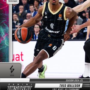 Theo Maledon - 2024-25 Panini Instant Turkish Airlines EuroLeague #21 - Lightning /5