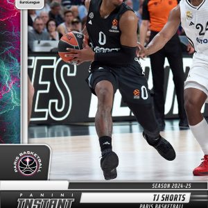 T.J. Shorts - 2024-25 Panini Instant Turkish Airlines EuroLeague #24 - Lightning /5
