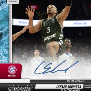 Carsen Edwards - 2024-25 Panini Instant Turkish Airlines EuroLeague #28 - Water /10 Auto