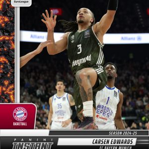 Carsen Edwards - 2024-25 Panini Instant Turkish Airlines EuroLeague #28 - Magma 1/1