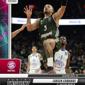Carsen Edwards - 2024-25 Panini Instant Turkish Airlines EuroLeague #28 - Lightning /5