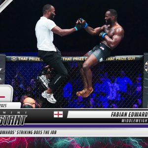 Fabian Edwards - 2025 Panini Instant PFL #15 - Lightning /5