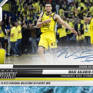 Wade Baldwin IV - 2024-25 Panini Instant Turkish Airlines EuroLeague #29 - Water /10 Auto