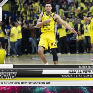 Wade Baldwin IV - 2024-25 Panini Instant Turkish Airlines EuroLeague #29 - Lightning /5