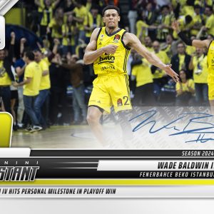 Wade Baldwin IV - 2024-25 Panini Instant Turkish Airlines EuroLeague #29 - Base /99 Auto