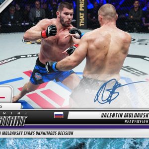 Valentin Moldavsky - 2025 Panini Instant PFL #20 - Water /10 Auto