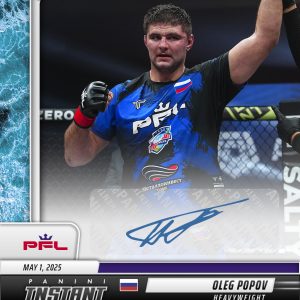 Oleg Popov - 2025 Panini Instant PFL #24 - Water /10 Auto