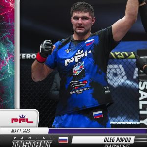 Oleg Popov - 2025 Panini Instant PFL #24 - Lightning /5