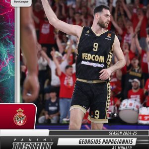 Georgios Papagiannis - 2024-25 Panini Instant Turkish Airlines EuroLeague #33 - Lightning /5