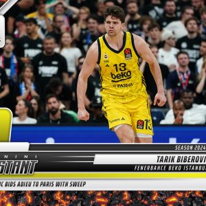 Tarik Biberovic - 2024-25 Panini Instant Turkish Airlines EuroLeague #35 - Magma 1/1