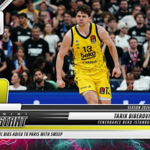 Tarik Biberovic - 2024-25 Panini Instant Turkish Airlines EuroLeague #35 - Lightning /5