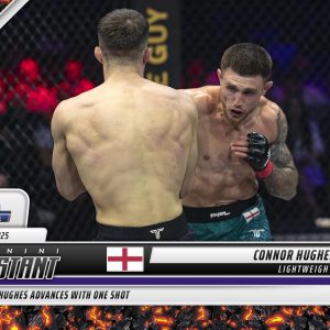 Connor Hughes - 2025 Panini Instant PFL #29 - Magma 1/1