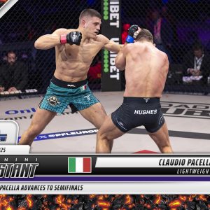 Claudio Pacella - 2025 Panini Instant PFL #31 - Magma 1/1