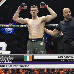 Eoin Sheridan - 2025 Panini Instant PFL #32 - Magma 1/1