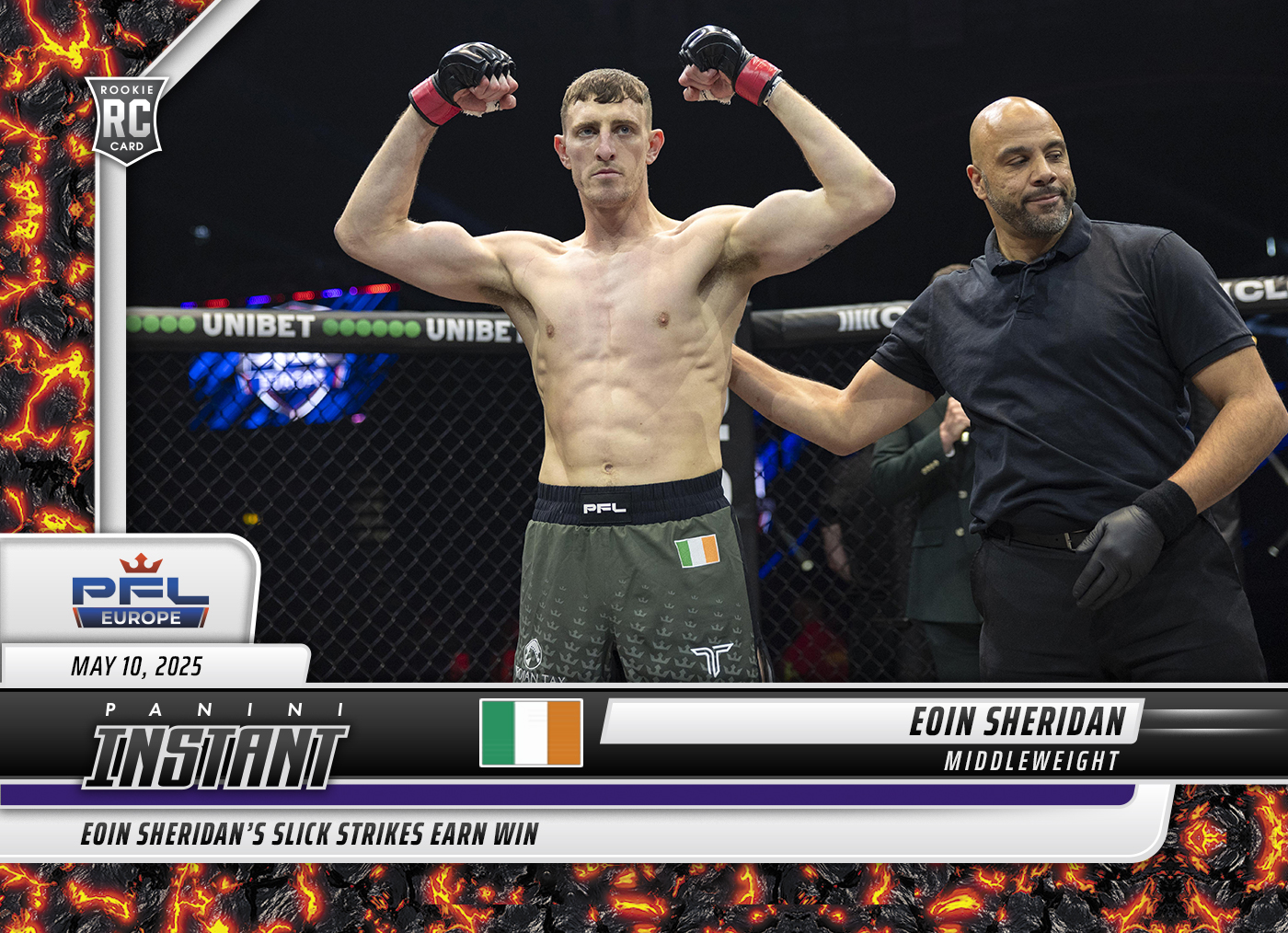 Eoin Sheridan - 2025 Panini Instant PFL #32 - Magma 1/1