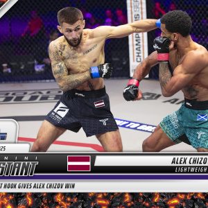 Alex Chizov - 2025 Panini Instant PFL #34 - Magma 1/1