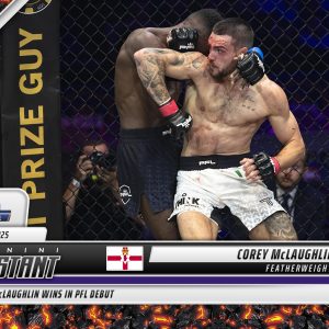 Corey McLaughlin - 2025 Panini Instant PFL #36 - Magma 1/1