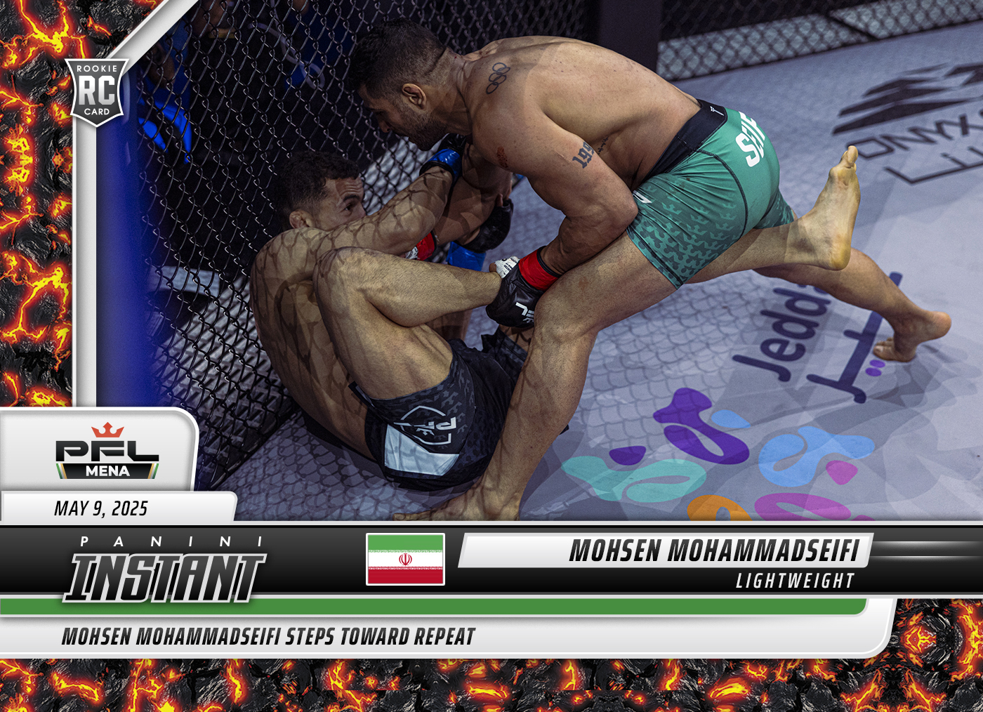 Mohsen Mohammadseifi - 2025 Panini Instant PFL #37 - Magma 1/1
