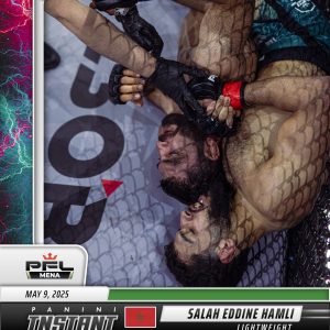 Salah Eddine Hamli - 2025 Panini Instant PFL #38 - Lightning /5
